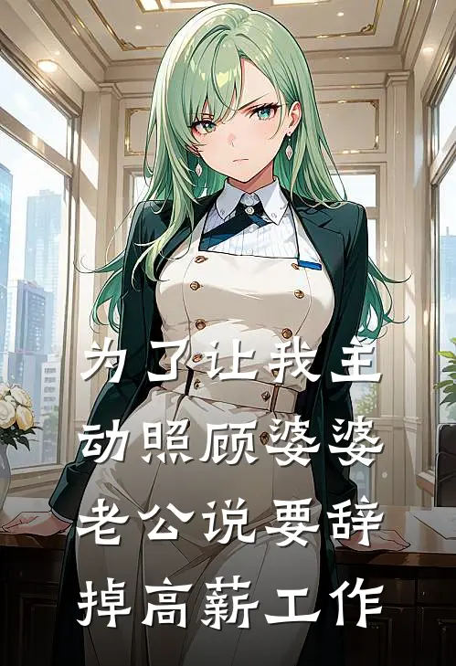 为了让我主动照顾婆婆，老公说要辞掉高薪工作