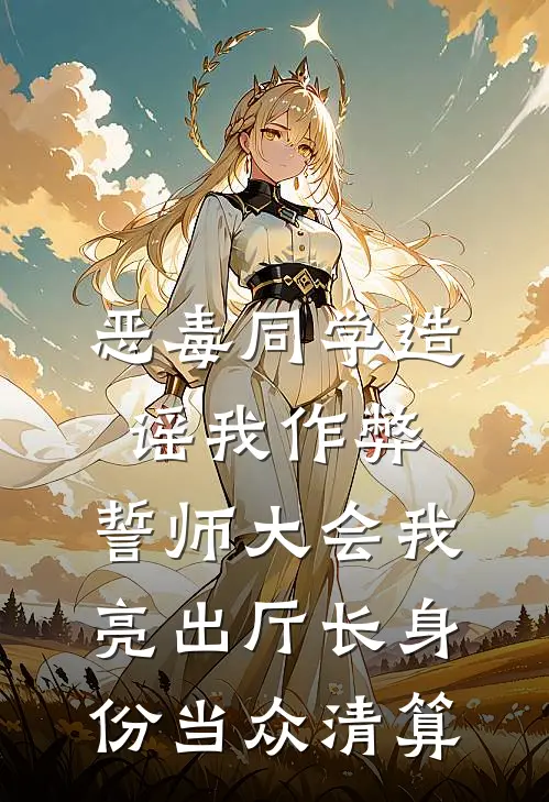 恶毒同学造谣我作弊，誓师大会我亮出厅长身份当众清算