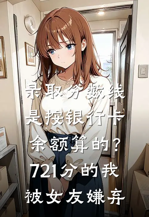录取分数线是按银行卡余额算的？721分的我被女友嫌弃