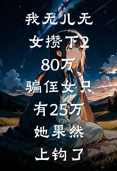 我无儿无女攒下280万，骗侄女只有25万，她果然上钩了