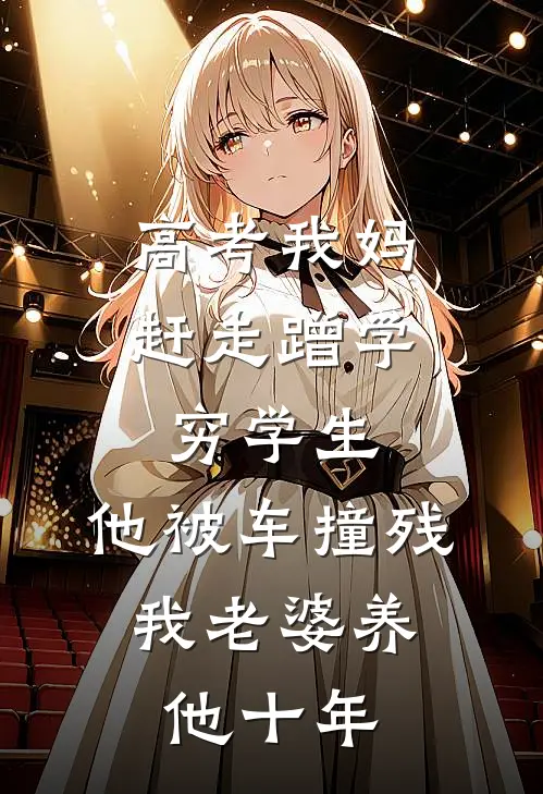 高考我妈赶走蹭学穷学生，他被车撞残,我老婆养他十年