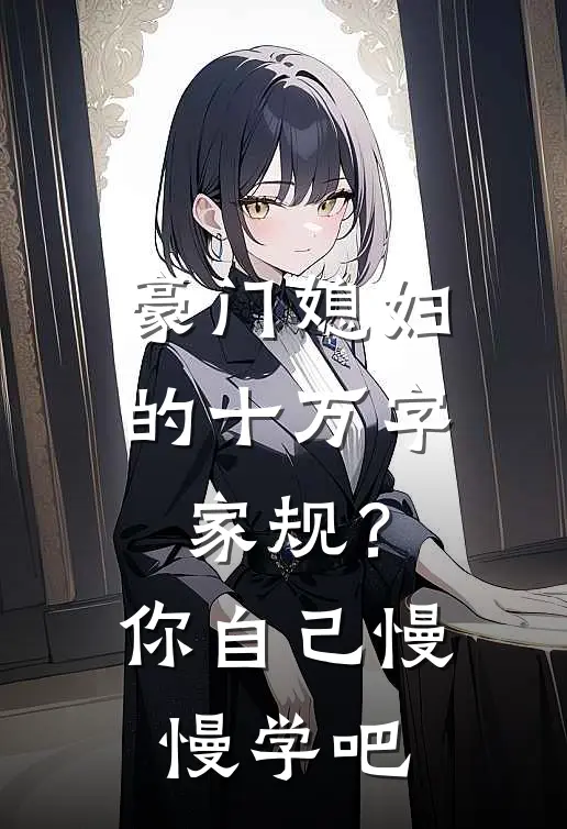 豪门媳妇的十万字家规？你自己慢慢学吧