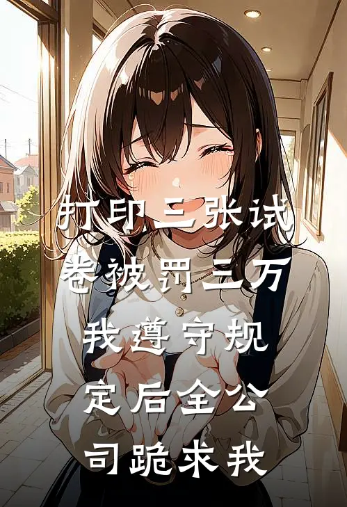 打印三张试卷被罚三万，我遵守规定后全公司跪求我
