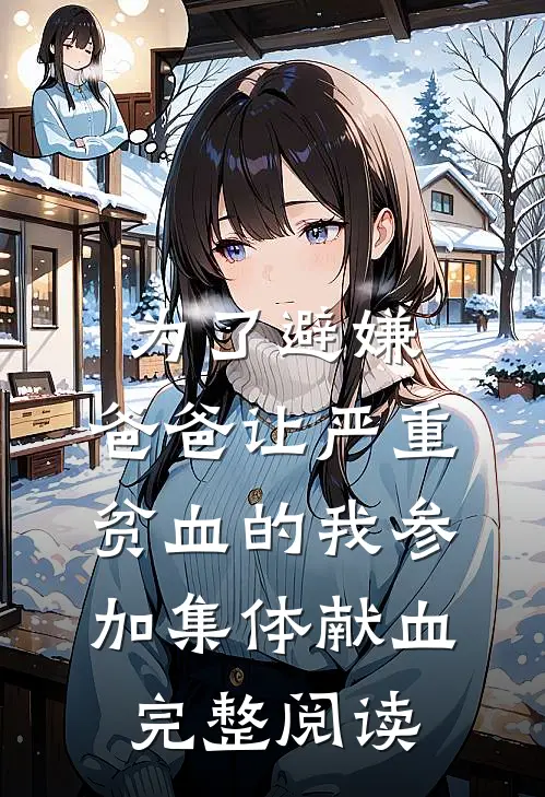 为了避嫌，爸爸让严重贫血的我参加集体献血完整阅读