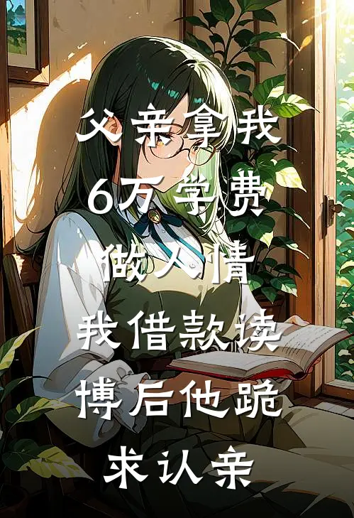 父亲拿我6万学费做人情，我借款读博后他跪求认亲