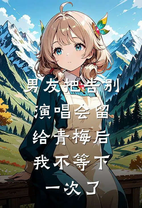 男友把告别演唱会留给青梅后，我不等下一次了