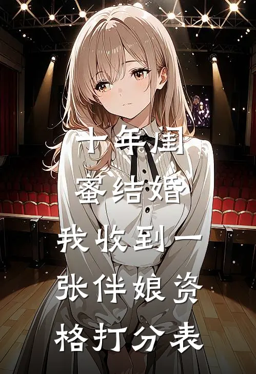 十年闺蜜结婚，我收到一张“伴娘资格打分表”