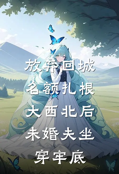 放弃回城名额扎根大西北后，未婚夫坐穿牢底