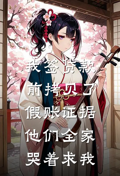我签贷款前拷贝了假账证据，他们全家哭着求我