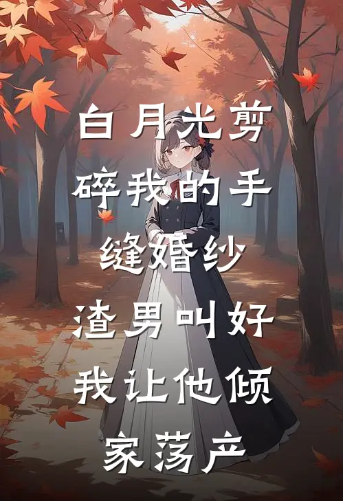 白月光剪碎我的手缝婚纱，渣男叫好，我让他倾家荡产