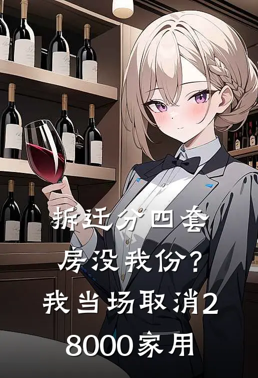拆迁分四套房没我份？我当场取消28000家用