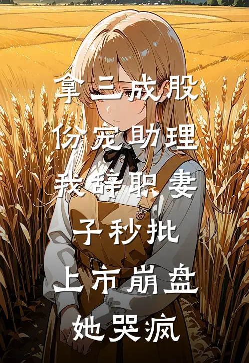 拿三成股份宠助理，我辞职妻子秒批，上市崩盘她哭疯