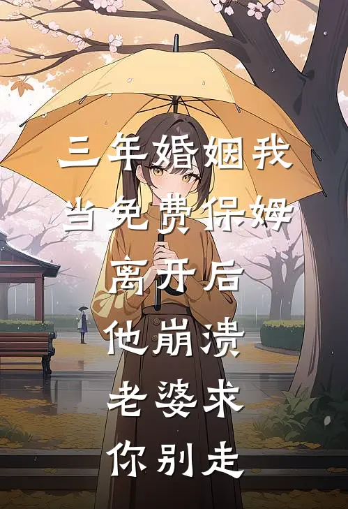 三年婚姻我当免费保姆，离开后他崩溃：老婆求你别走