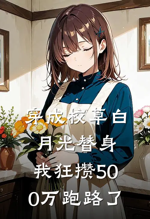 穿成校草白月光替身，我狂攒500万跑路了