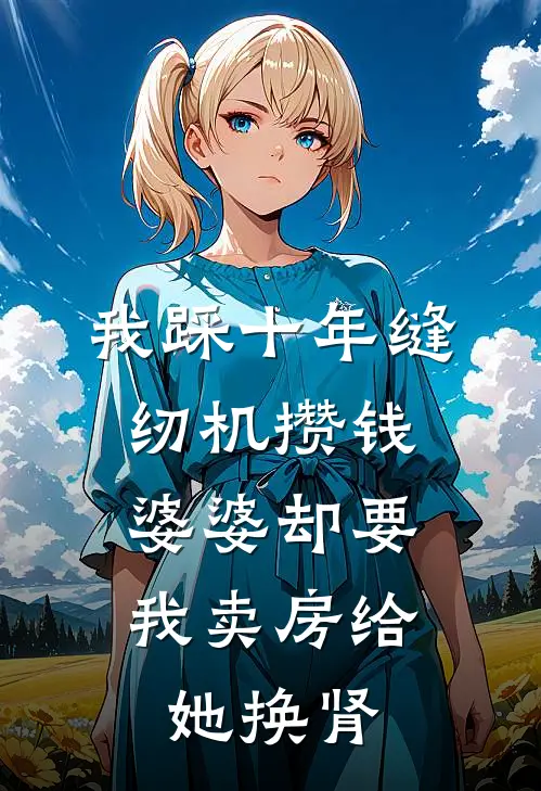 我踩十年缝纫机攒钱，婆婆却要我卖房给她换肾