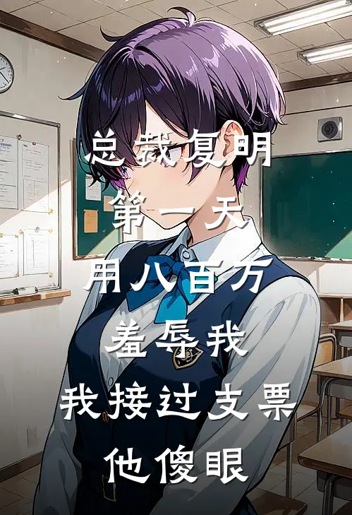 总裁复明第一天，用八百万羞辱我，我接过支票，他傻眼