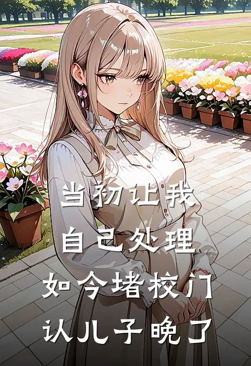 当初让我自己处理，如今堵校门认儿子晚了
