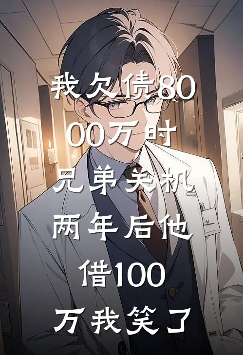 我欠债8000万时兄弟关机，两年后他借100万我笑了