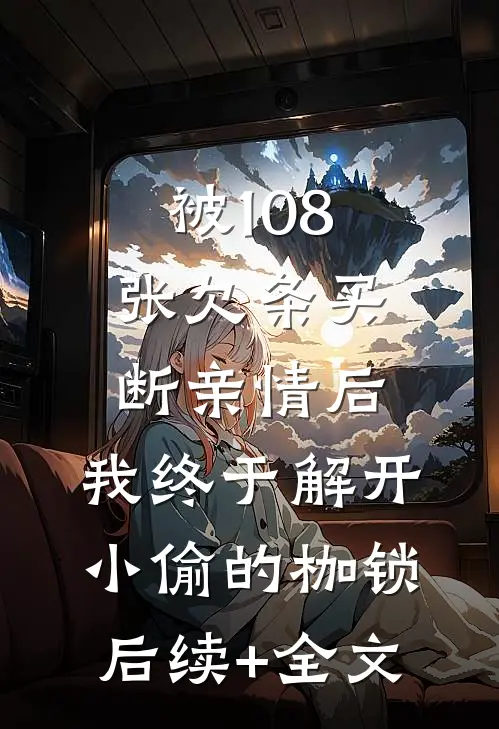 被108张欠条买断亲情后，我终于解开小偷的枷锁后续+全文