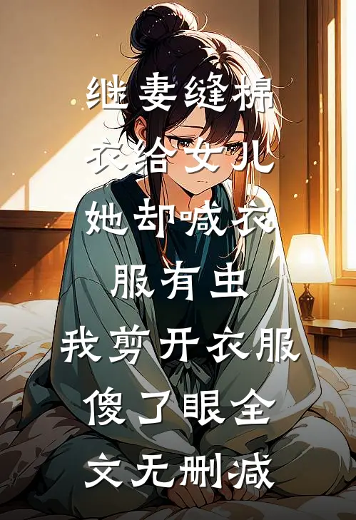 继妻缝棉衣给女儿，她却喊衣服有虫，我剪开衣服傻了眼全文无删减