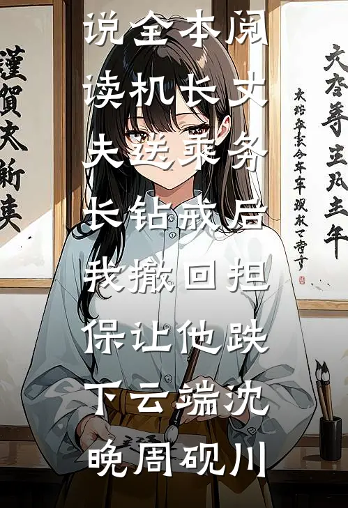 机长丈夫送乘务长钻戒后，我撤回担保让他跌下云端沈晚周砚川完结版小说阅读_免费小说全本阅读机长丈夫送乘务长钻戒后，我撤回担保让他跌下云端沈晚周砚川