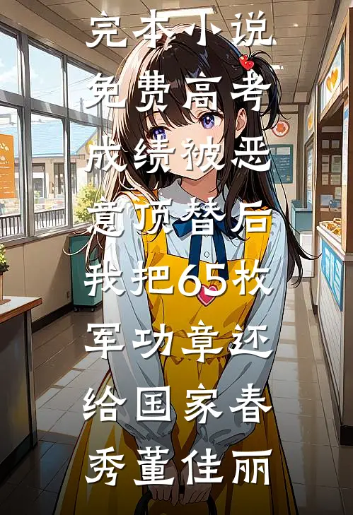 高考成绩被恶意顶替后，我把65枚军功章还给国家春秀董佳丽完结小说大全_完本小说免费高考成绩被恶意顶替后，我把65枚军功章还给国家春秀董佳丽
