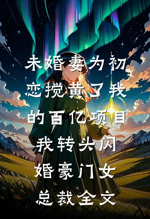 未婚妻为初恋搅黄了我的百亿项目，我转头闪婚豪门女总裁全文