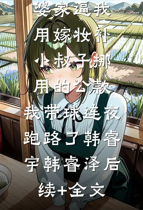 婆家逼我用嫁妆补小叔子挪用的公款，我带球连夜跑路了韩睿宇韩睿泽后续+全文