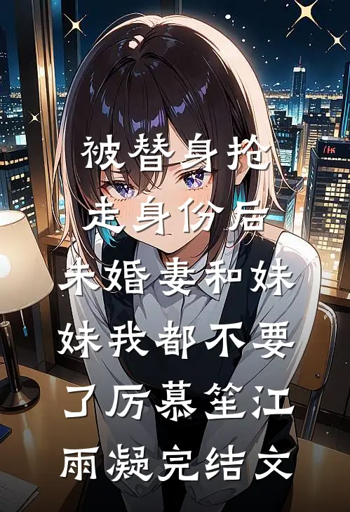 被替身抢走身份后，未婚妻和妹妹我都不要了厉慕笙江雨凝完结文
