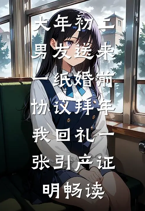 大年初二男友送来一纸婚前协议拜年，我回礼一张引产证明畅读