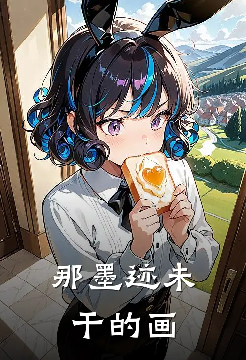 那墨迹未干的画