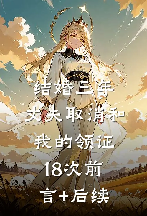 结婚三年，丈夫取消和我的领证18次前言+后续