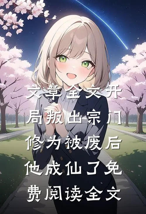 文章全文开局叛出宗门，修为被废后他成仙了免费阅读全文