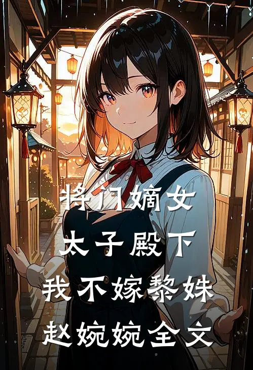 将门嫡女太子殿下,我不嫁黎姝赵婉婉全文免费阅读