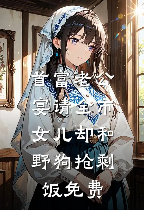 首富老公宴请全市，女儿却和野狗抢剩饭免费