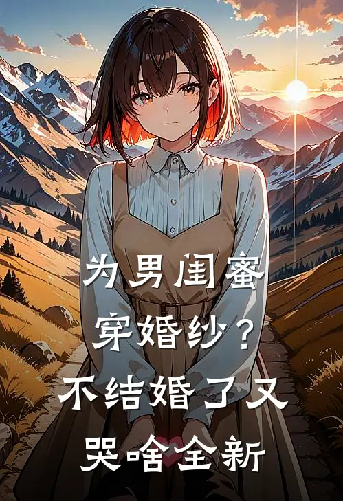 为男闺蜜穿婚纱？不结婚了又哭啥全新