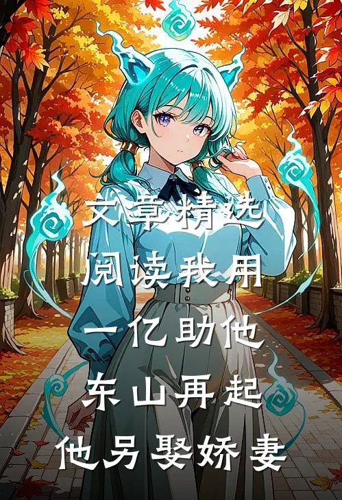 文章精选阅读我用一亿助他东山再起，他另娶娇妻