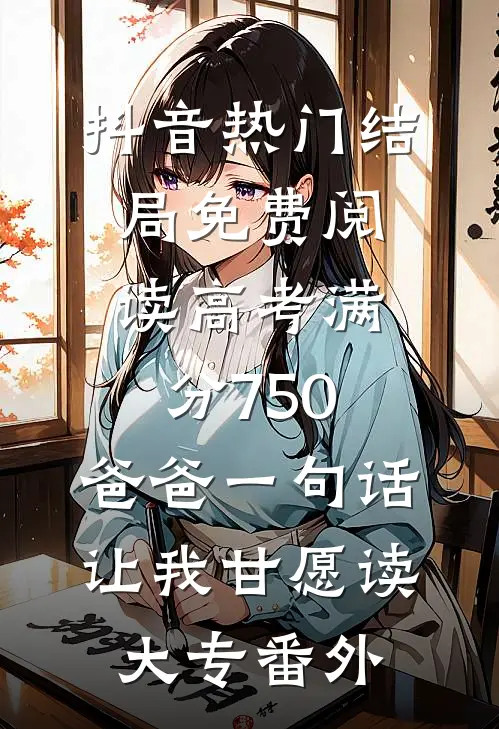 抖音热门结局免费阅读高考满分750，爸爸一句话让我甘愿读大专番外