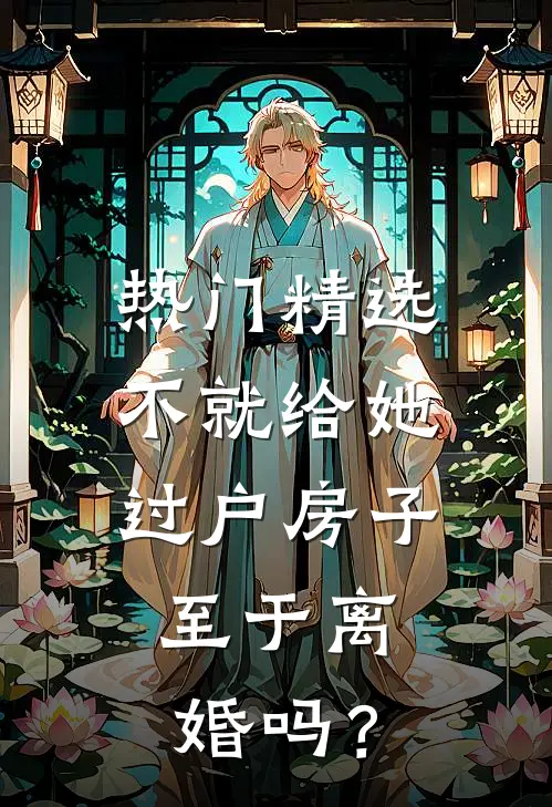 热门精选不就给她过户房子，至于离婚吗？