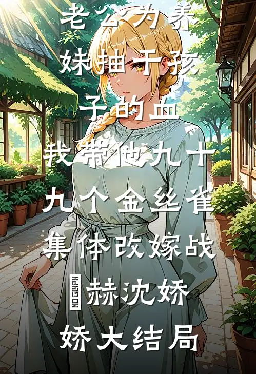 老公为养妹抽干孩子的血，我带他九十九个金丝雀集体改嫁战淩赫沈娇娇大结局